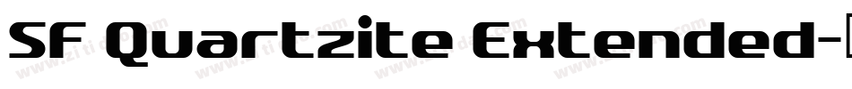 SF Quartzite Extended字体转换